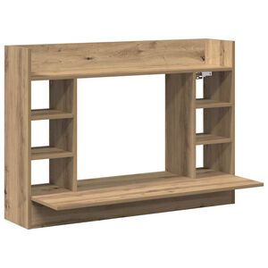vidaXL Wandtisch Artisan-Eiche 105 x 48 x 75 cm Holzwerkstoff
