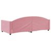 vidaXL Tagesbett Rosa 90x200 cm Samt