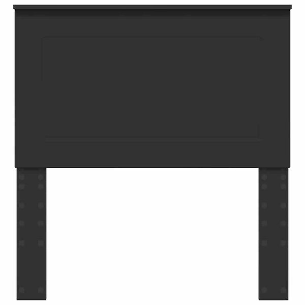 vidaXL Kopfteil mit Kopfteil Schwarz Eichen-Optik 75 cm Holzwerkstoff