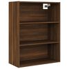 vidaXL H&auml;ngeschrank Braun Eichen-Optik 69,5x32,5x90 cm