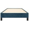 vidaXL Bettgestell ohne Matratze Dunkelblau 100x200 cm Samt