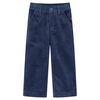vidaXL Kinderhose Cord Marineblau 104