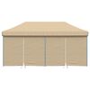 vidaXL Party-Zelt Beige 292 x 580 x 315 cm Oxford-Stoff
