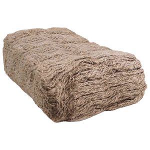 vidaXL Jute Ufermatte Natur 1,6 x 40 m
