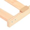 vidaXL Lattenrost Braun 70 x 190 cm Massives Buchenholz