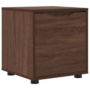 vidaXL Badezimmerschrank Braun Eichen-Optik 40,5 x 40 x 44 cm