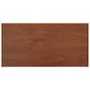 vidaXL Fensterbank Braunes Holz 60 x 40 x 4,5 cm PVC