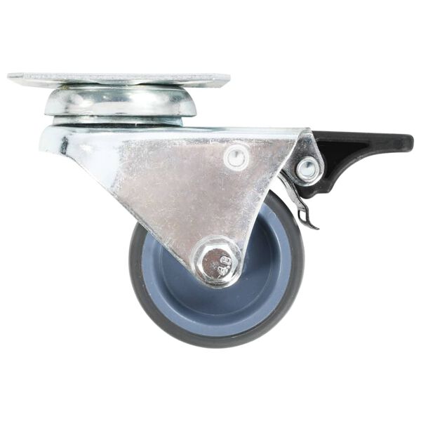 vidaXL Doppel-Lenkrollen 32 Stk. 50 mm