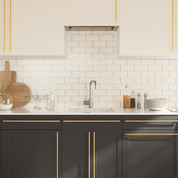 vidaXL M&ouml;belgriffe 5 Stk. Golden 480 mm Edelstahl