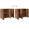 vidaXL Sideboard Altholz 89,5 x 34 x 80 cm Holzwerkstoff