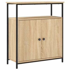 vidaXL Sideboard Sonoma-Eiche 70 x 30 x 80 cm Holzwerkstoff