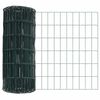 vidaXL Eurozaun Grün 0,6 x 50 m PVC-beschichtetes Eisen