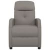 vidaXL Relaxsessel Taupe Stoff