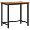 vidaXL Tisch Altholz 100 x 50 x 76,5 cm Ingenieure Holz und Stahl