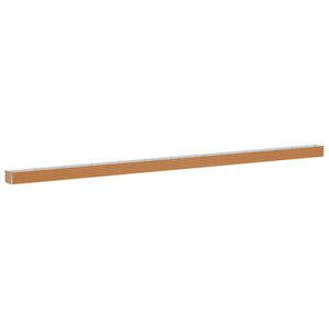 vidaXL Hochbeet Hellbraun 1164 x 50 x 36 cm Verzinkter Stahl
