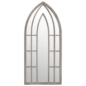vidaXL Spiegel Sandfarben 100x45 cm Eisen f&uuml;r den Innenbereich