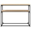 vidaXL Konsolentisch Sonoma-Eiche 100x35,5x75 cm Holzwerkstoff