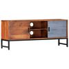 vidaXL TV-Schrank 120x30x49 cm Massivholz Akazie