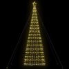 vidaXL LED Weihnachtsbaum 1534 LEDs Warmwei&szlig; 500 cm