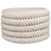vidaXL Juteseil 40 mm Wei&szlig; 100% Tossa Jute