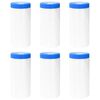 vidaXL Maskierfolie mit Klebeband Transparent und Blau