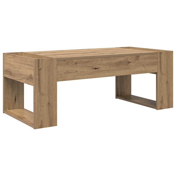 vidaXL Couchtisch Artisan-Eiche 110 x 50 x 41 cm Holzwerkstoff