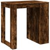 vidaXL Bartisch Räuchereiche 102x70x103,5 cm Holzwerkstoff