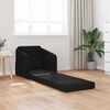 vidaXL Schlafsofa Schwarz 65 x 80 x 83 cm Samt