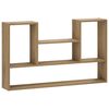 vidaXL Wandregal Artisan-Eiche 100 x 17 x 60 cm Holzwerkstoff