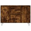 vidaXL Sideboard Räuchereiche 101,5x35x70 cm Holzwerkstoff