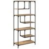 vidaXL B&uuml;cherregal Artisan-Eiche 81 x 36 x 176 cm Holzwerkstoff