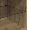 vidaXL Wandmontierter TV-Schrank Artisan-Eiche 40,5 x 30 x 90 cm