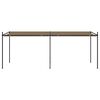 vidaXL Pavillon mit Ausziehbarem Dach 600x300x233 cm Taupe