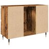 vidaXL Badschrank Altholz-Optik 80x33x60 cm Holzwerkstoff