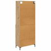 vidaXL Highboard Artisan-Eiche 69,5 x 34 x 180 cm Holzwerkstoff