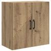 vidaXL Wandschrank 59 x 31 x 60 cm Holzwerkstoff Artisan-Eiche