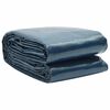 vidaXL Treibende Pool-Solarplane PE 732x366 cm Schwarz und Blau