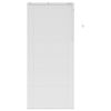 vidaXL Venezianische Jalousie Wei&szlig; 105 x 250 cm 35 mm