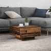 vidaXL Couchtisch Altholz 55 x 55 x 31 cm Holzwerkstoff