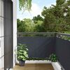 vidaXL Balkon-Sichtschutz Anthrazit 400x120 cm PVC
