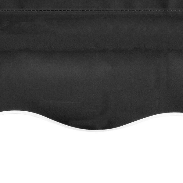 vidaXL Markisenbespannung Canvas Anthrazit 4,5x3 m