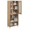 vidaXL Highboard Artisan-Eiche 69,5 x 34 x 180 cm