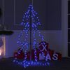 vidaXL Weihnachtsbaum in Kegelform 160 LEDs Indoor & Outdoor 78x120 cm