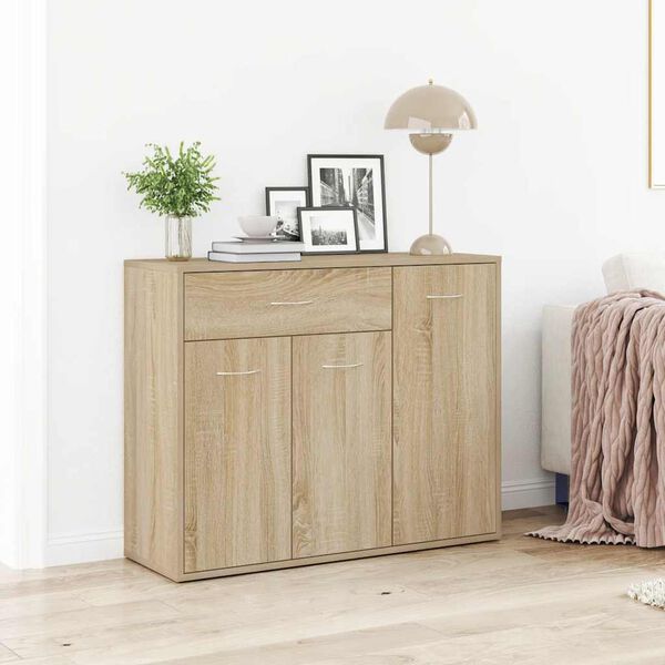 vidaXL Sideboard Sonoma-Eiche 88x30x70 cm Holzwerkstoff