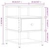 vidaXL Nachttische 2 Stk. Sonoma-Eiche 40x42x56 cm Holzwerkstoff
