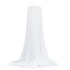 vidaXL Moskitonetz f&uuml;r Bett 220 Mesh Wei&szlig; 56x56x220 cm