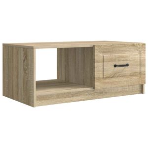 vidaXL Couchtisch Sonoma-Eiche 90 x 50 x 37 cm Holzwerkstoff