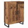 vidaXL Highboard 2 pcs Altholz 69,5 x 34 x 180 cm