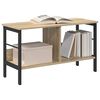 vidaXL B&uuml;cherregal Sonoma-Eiche 82 x 32 x 47 cm Holzwerkstoff