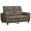 vidaXL Sofa Dunkelgrau 158 x 90 x 95 cm Kunstwildleder